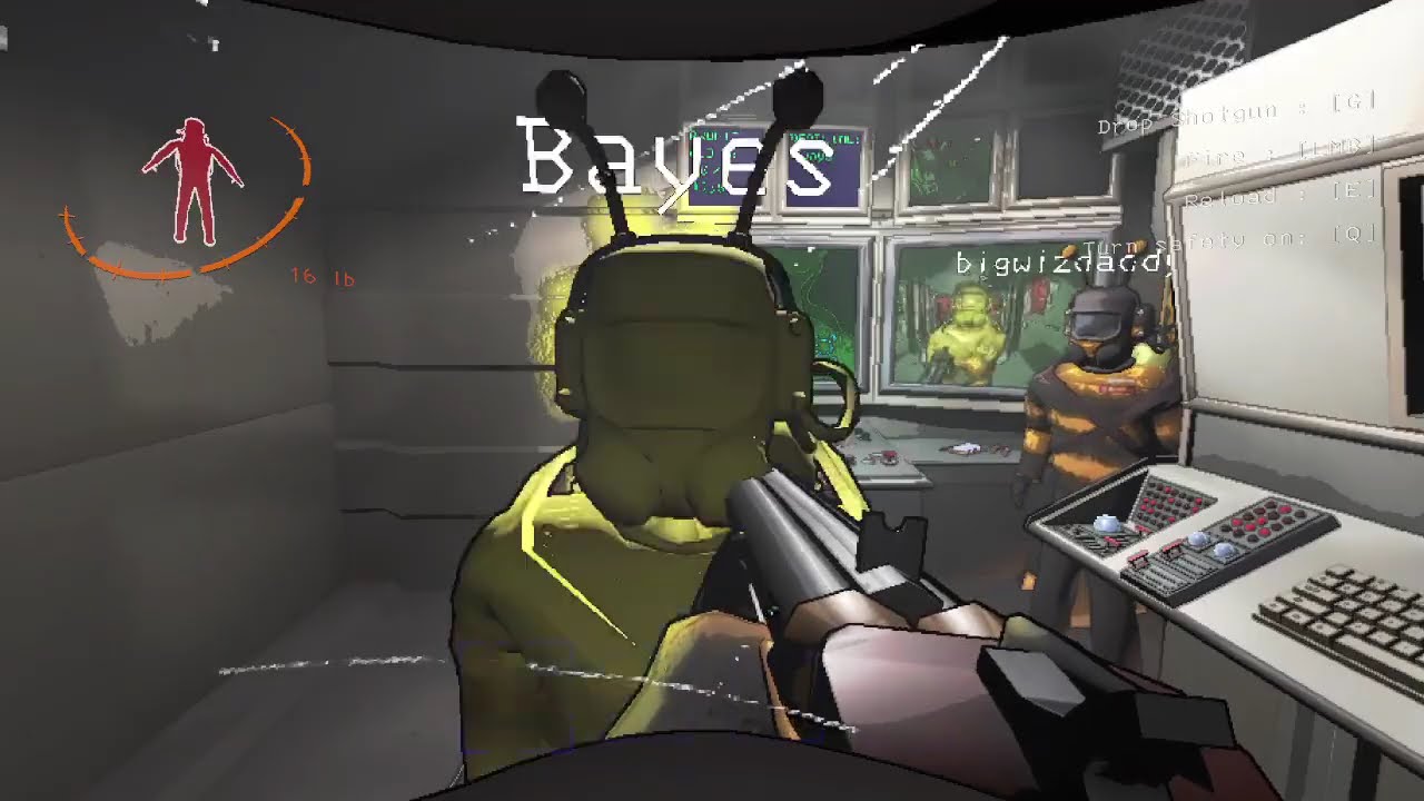 Lethal Company Clips. The Bird is Not Happy.