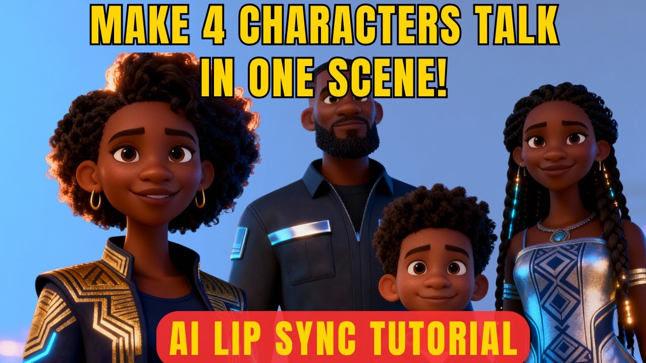 How to Create Cinematic AI Dialogue Scenes with Consistent Characters (Full Step-by-Step Tutorial)