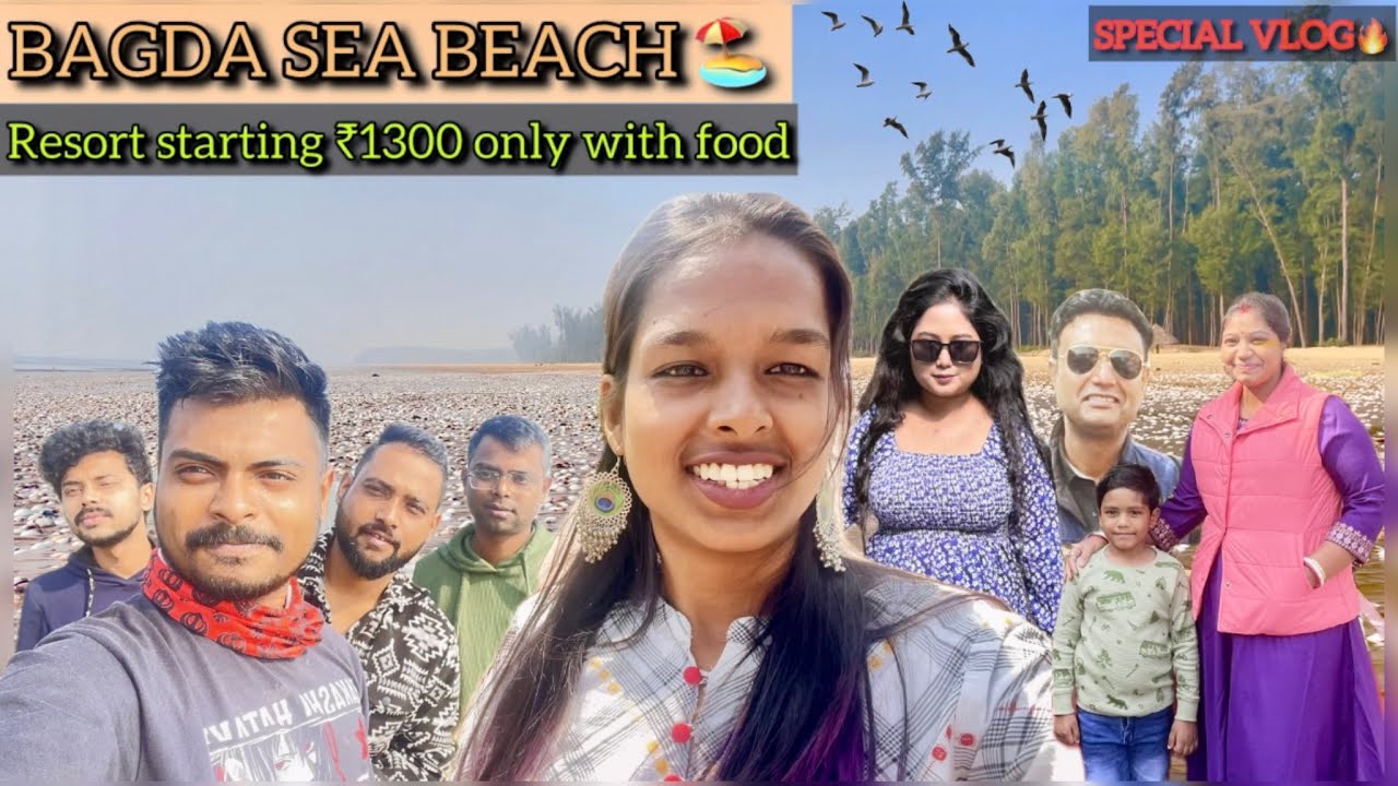 First time visiting Bagda Sea beach🏖️| Sea Safari Beach Camp Bagda| Bagda sea beach, Orissa