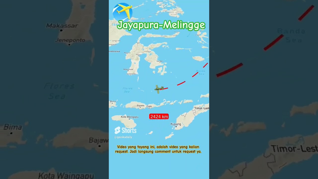 Perjalanan Jayapura-Meulingge.. #jayapura #travel #shorts
