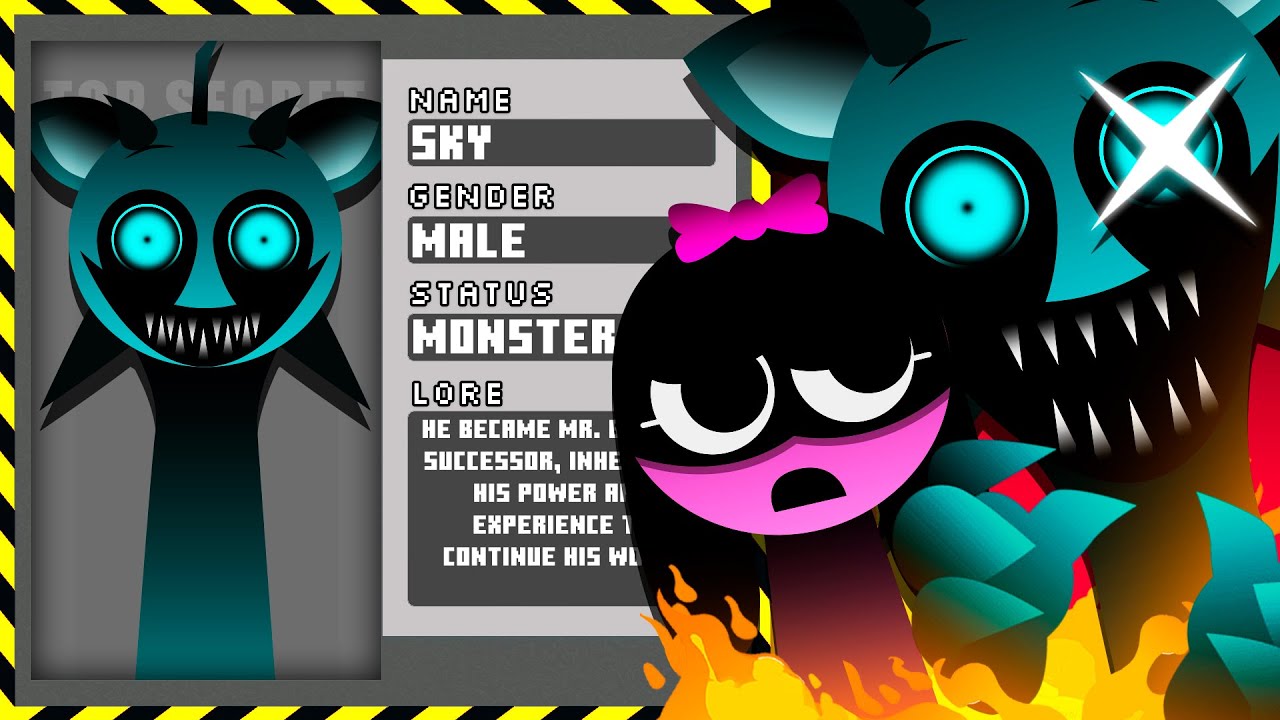 Sprunki - BI-SHIFTED BUT SWAPPED | All Description | LORE | NEW MOD