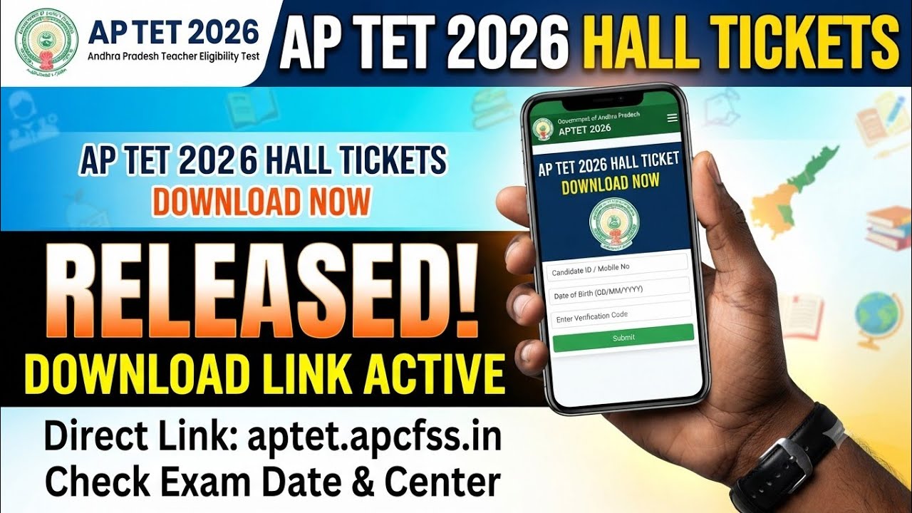 How to download APTET 2026 Hall tickets in mobile phone, #tet#dsc #aptet2026#aptethallticketdownload