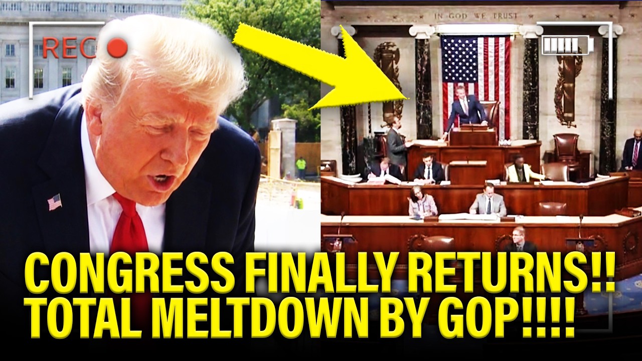 GOP LOSES IT over Trump TOTAL FAILURE as CONGRESS RETURNS!!