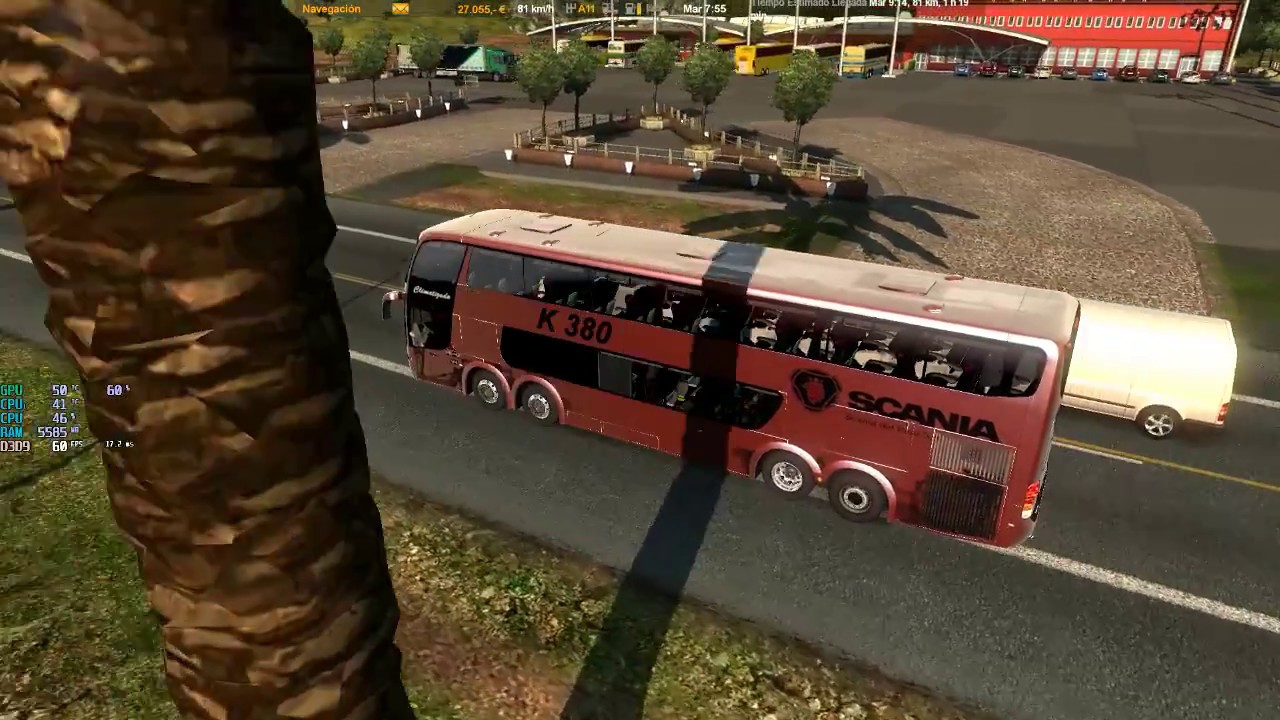 ETS2 | 1.32x | EAA BUS V 5.0X MEJ0R MAP FREE #2