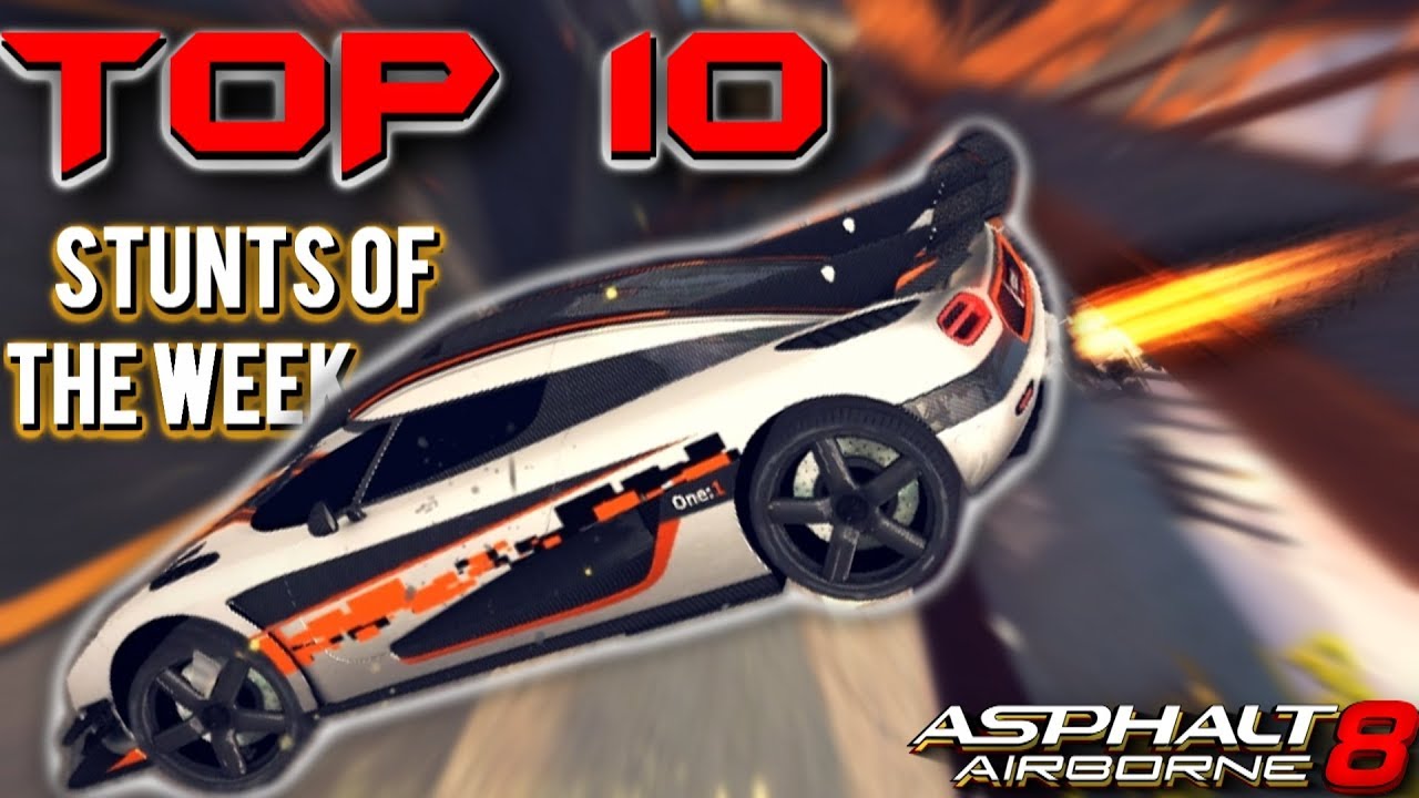 Asphalt 8 | TOP 10 Stunts of The Week #31