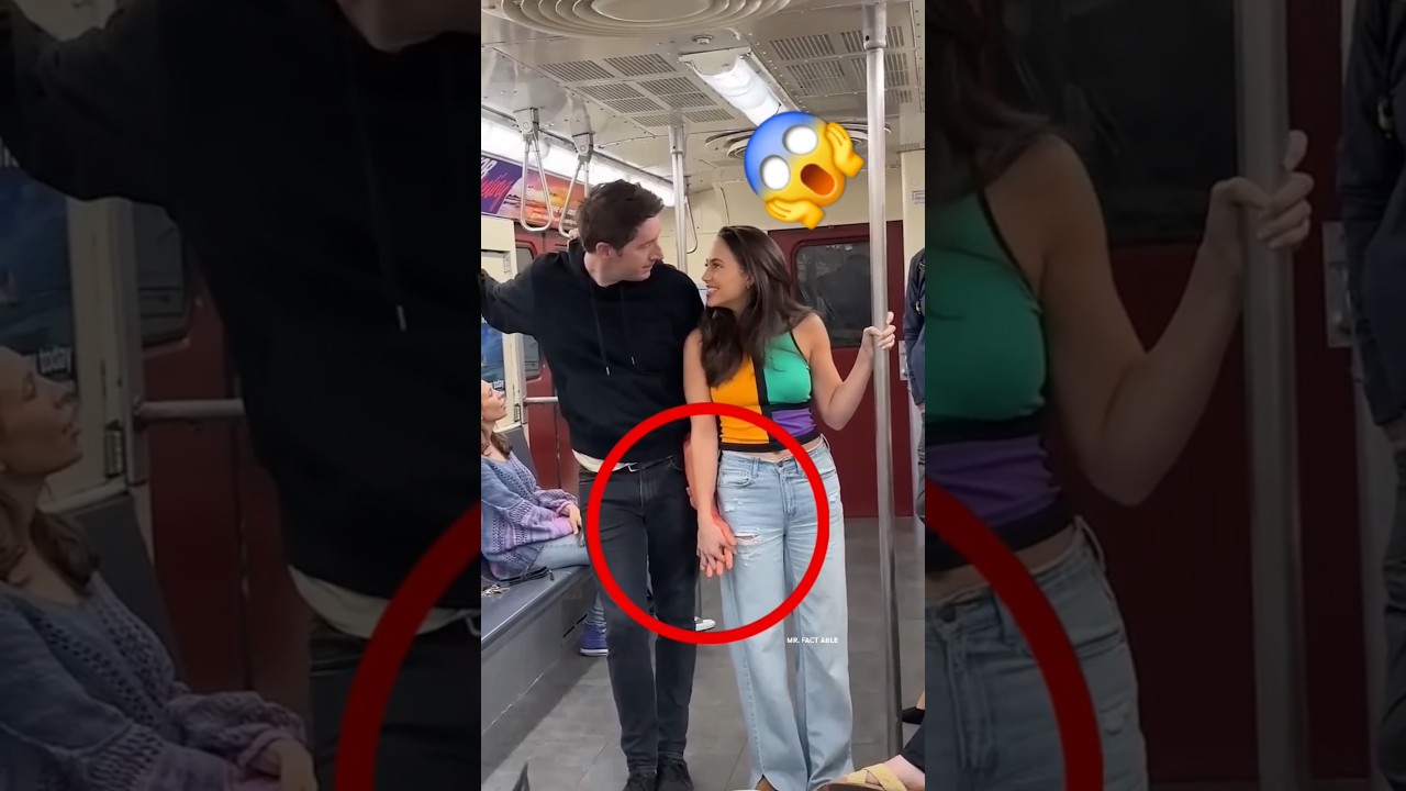 fake hand prank with girlfriend