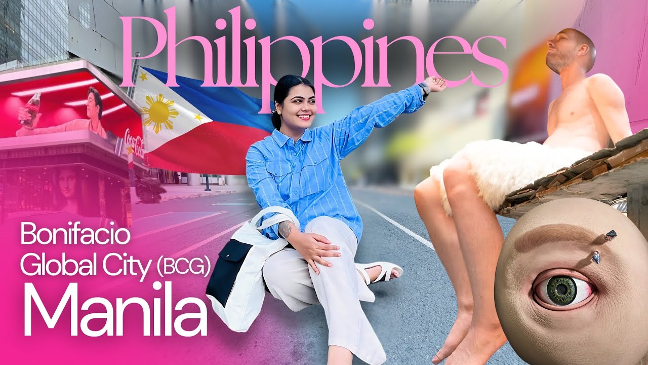 Manila’s 🇵🇭Most Luxurious  Street | BGC City Vlog| Series 07