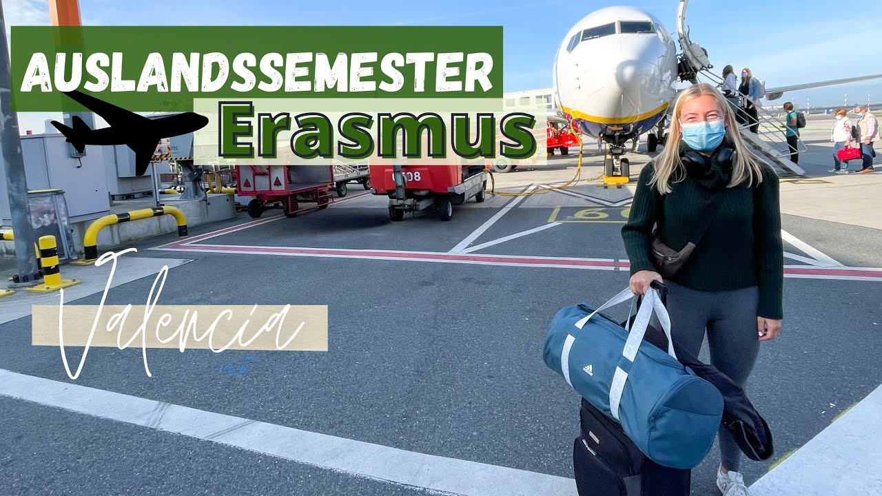 Auslandssemester Erasmus Spanien / Anreise Valencia / Koffer packen, Flug, erster Tag in der Wohnung