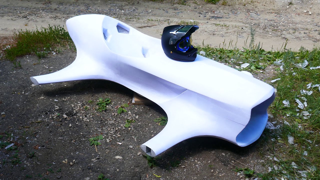 Делаю летающий гоночный авто - Building Flying Racing Car (Part 1)