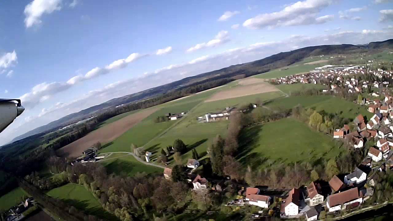 flug &uuml;ber himmelkron