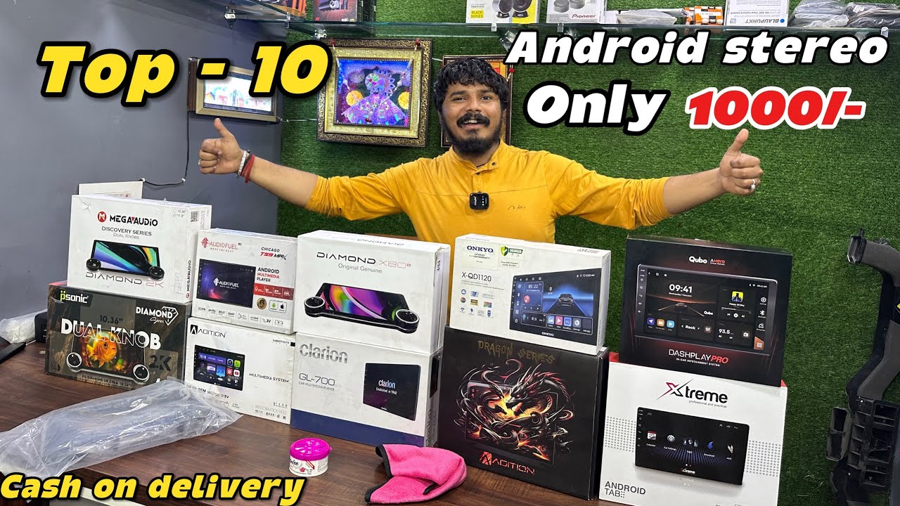 Cheap & Best Android stereo for all cars😱 with Apple carplay & Android auto cheapest Android Stereo✅