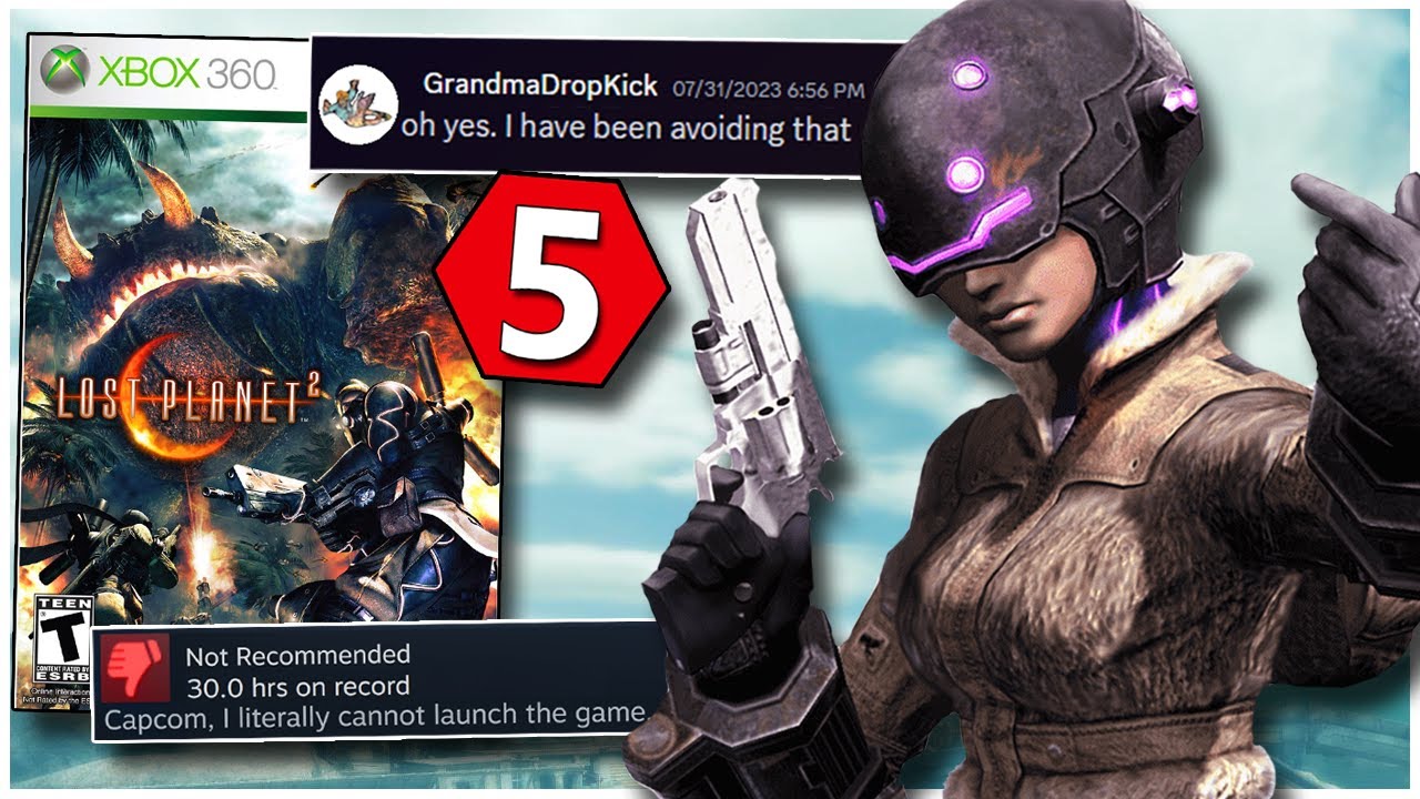 I forced my friends to play LOST PLANET 2