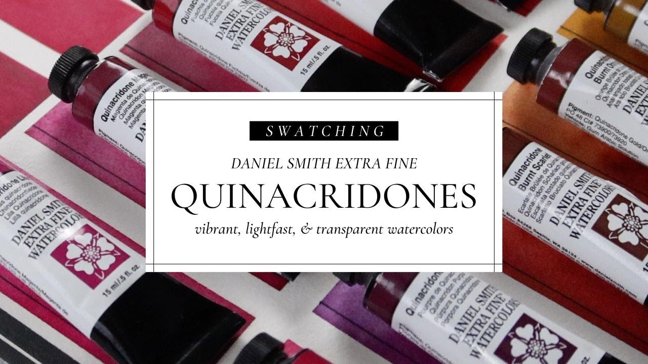Daniel Smith Quinacridone Watercolors