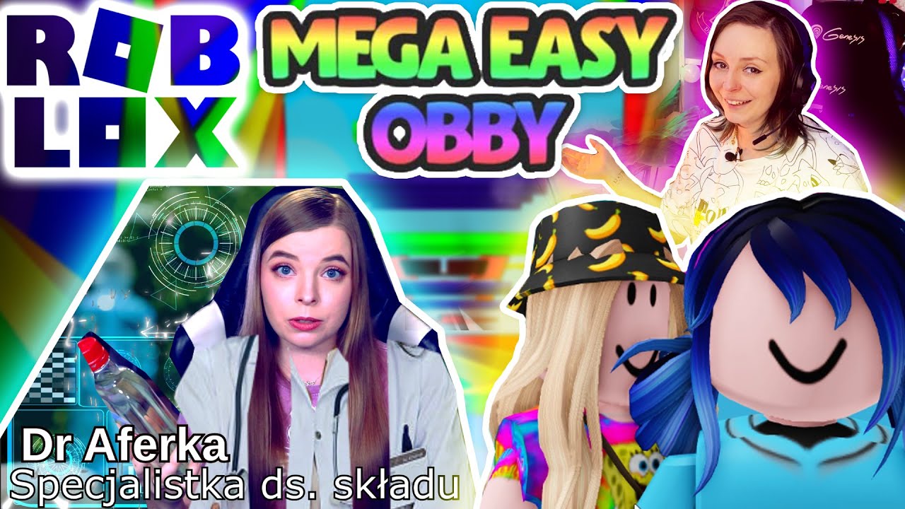 🤩Mega Easy Obby ze specjalistą WERKĄ AFERKĄ CZĘŚĆ 4!!!!! 🤩 Roblox