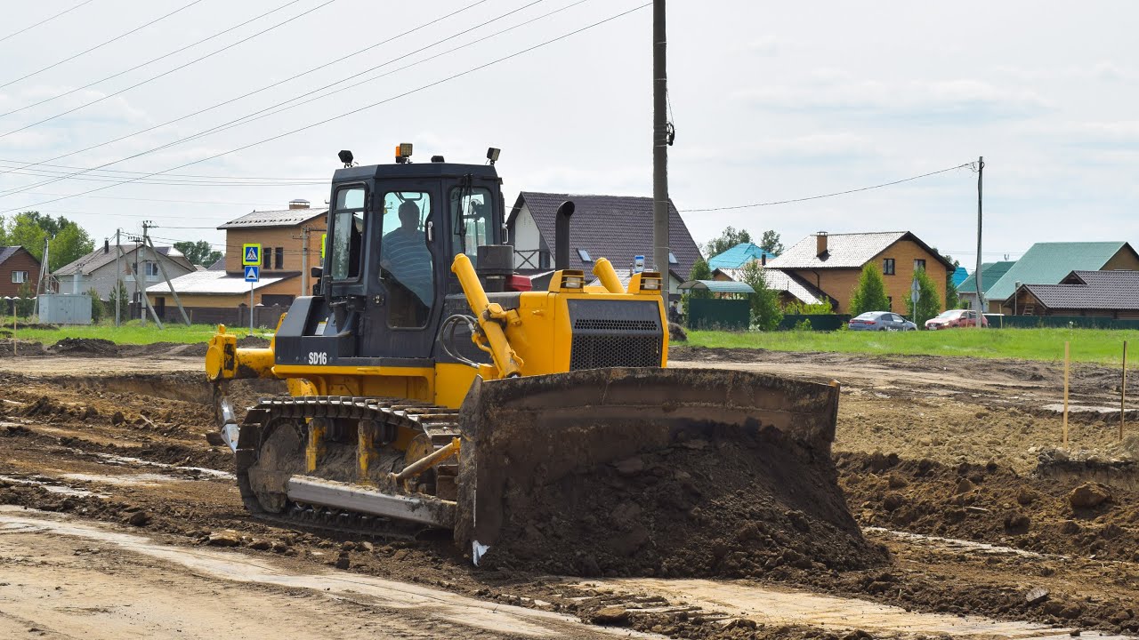 Бульдозер Shantui SD16
