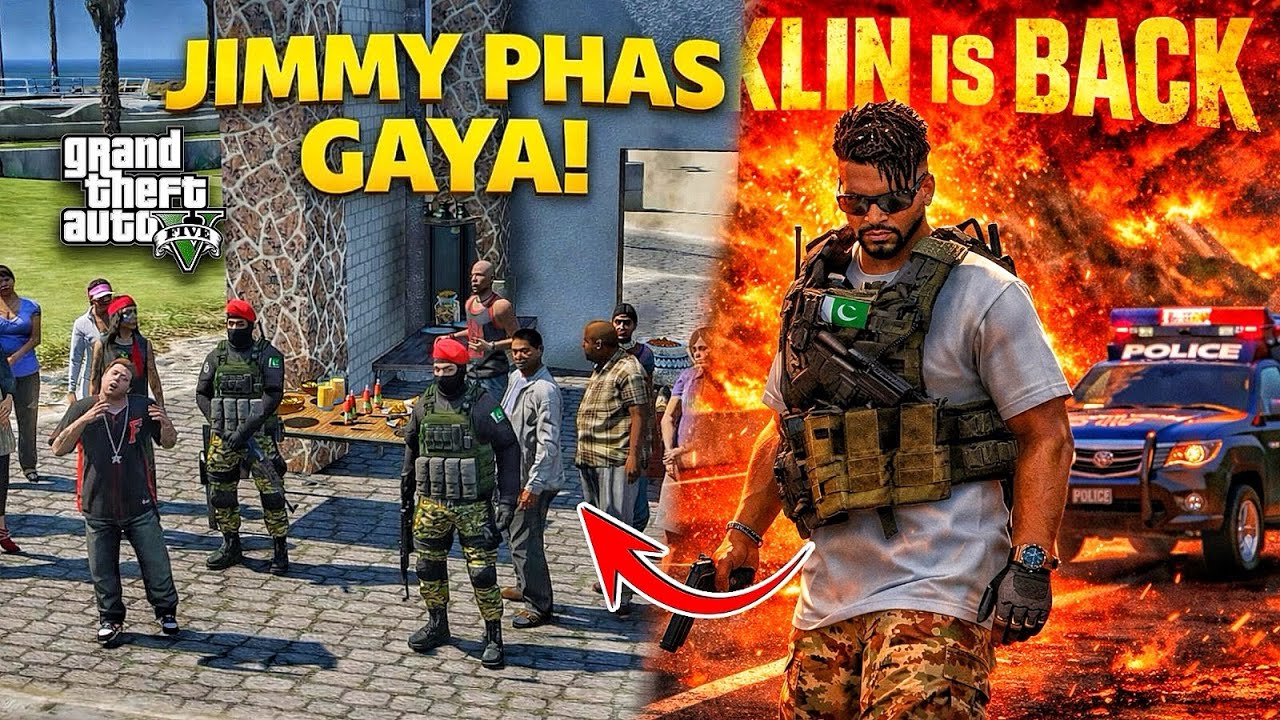 Jimmy Ki New Iftar Shop Par Hungama! 😱 Franklin Sp Is Back | GTA 5 Ramadan Series #3