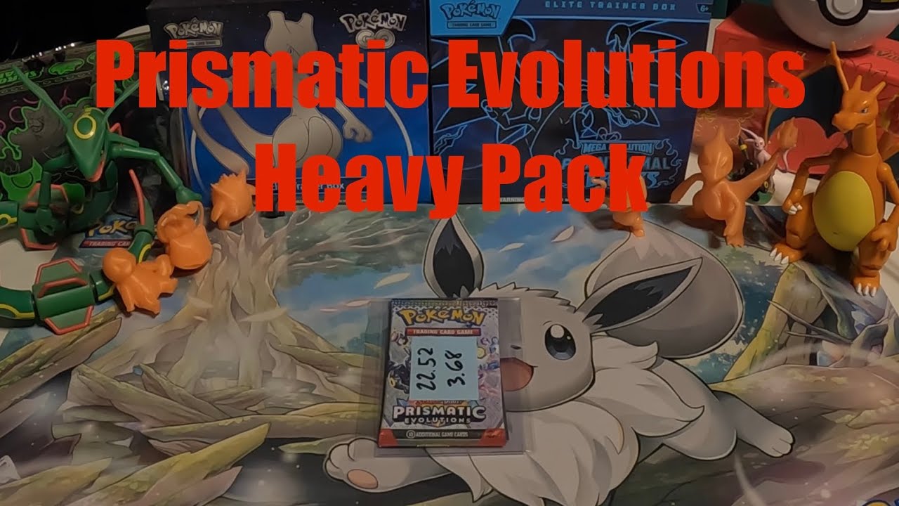 Opening a Heavy Pack of Prismatic Evolutions! Will I pull Umbreon?