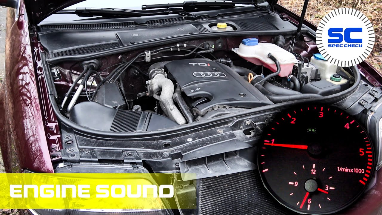 Audi A6 C5 1.9TDI 110Hp 81Kw Engine Sound TEST