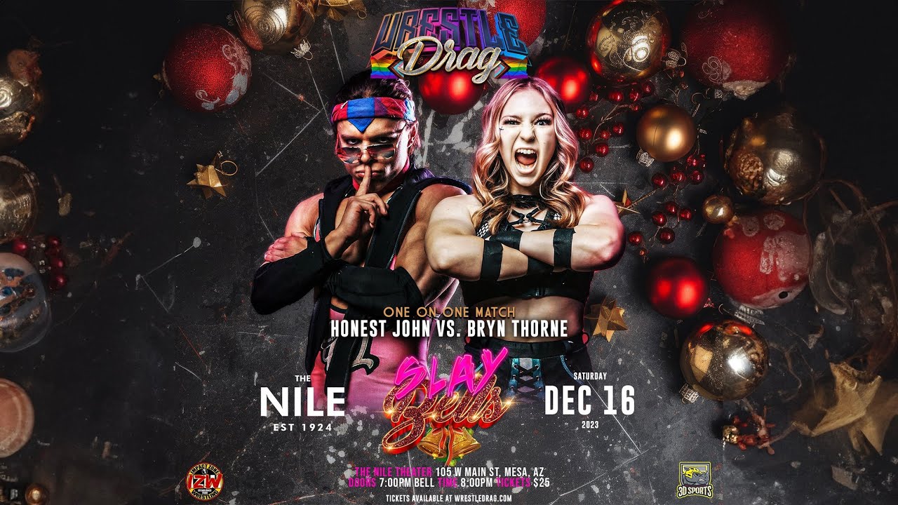 Honest John vs Bryn Thorne | WRESTLEDRAG | SLAYBELLS