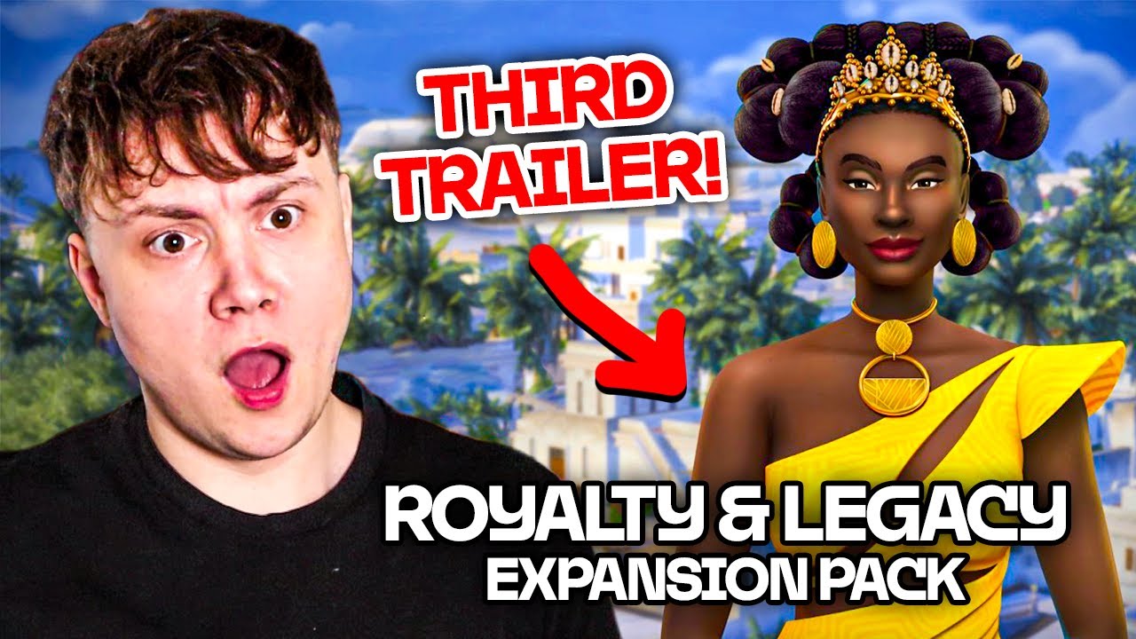 The Sims 4 Royalty & Legacy OFFICIAL Dynasty Trailer (yes another one)