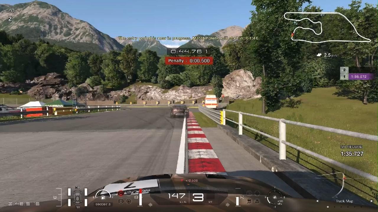 Deep forest raceway