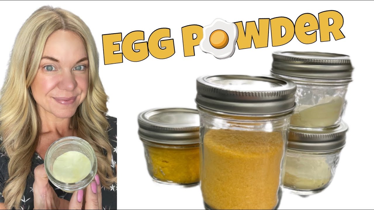 How To Make Your Own Egg Powder￼