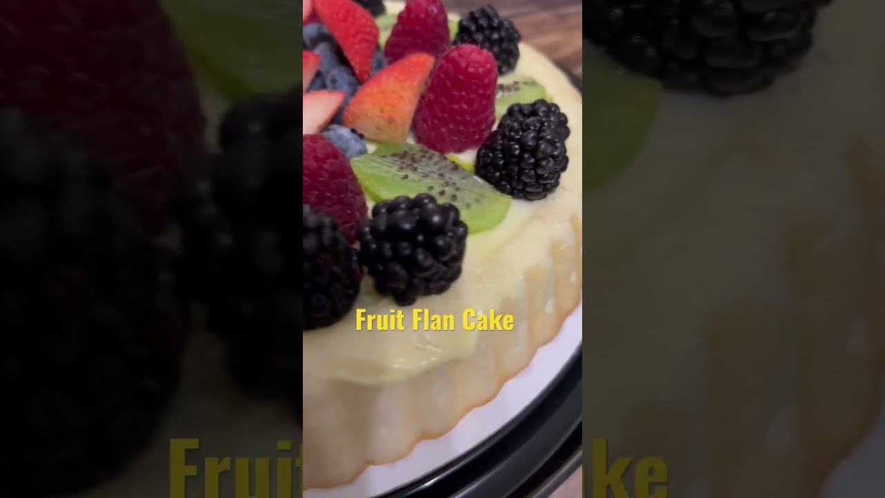 Fruit Flan Cake