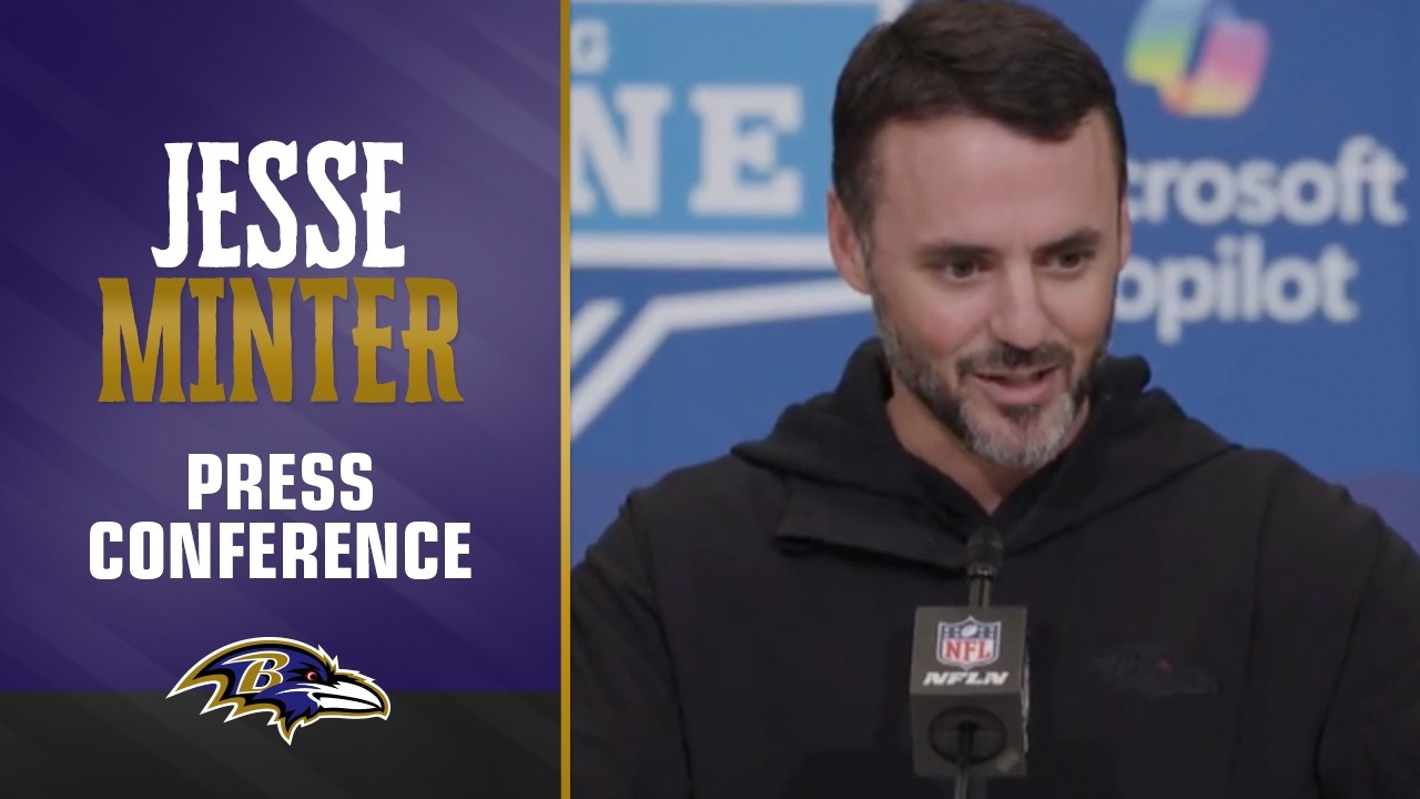 Jesse Minter 2026 NFL Combine Press Conference | Baltimore Ravens