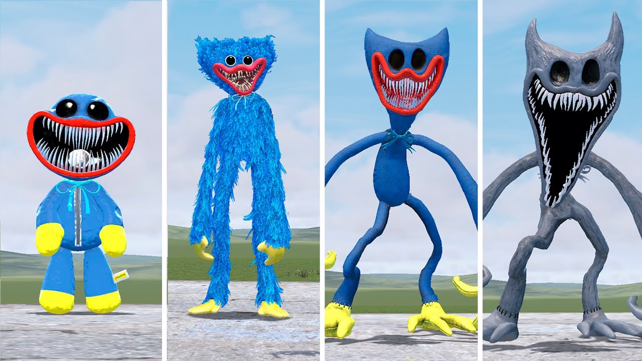 NEW EVOLUTION HUGGY WUGGY! POPPY PLAYTIME CHAPTER 3 in GARRYS MOD