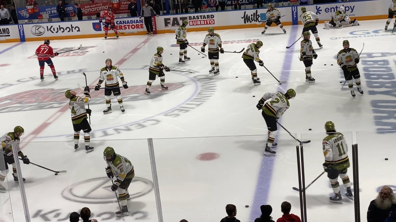 Battalion@Generals pre-game warm up G2 R3 Playoffs