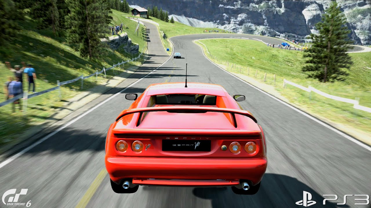 Gran Turismo 6 | Lotus Esprit V8 '02 - Eiger Nordwand - Short Track [4K PS3]