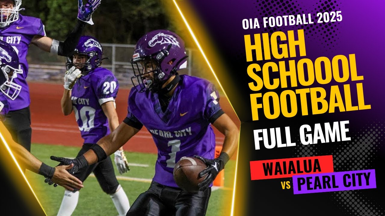 OIA Football - Waialua vs Pearl City