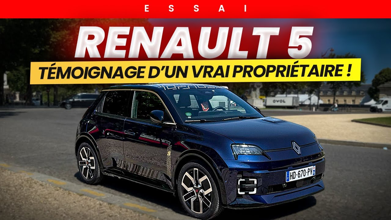 Essai Renault 5 : avis d'un VRAI propriétaire : les PLUS et les MOINS !