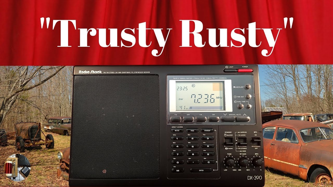 Cheap SSB Radio Shack DX-390 AM FM Shortwave LW Classic Radio Review