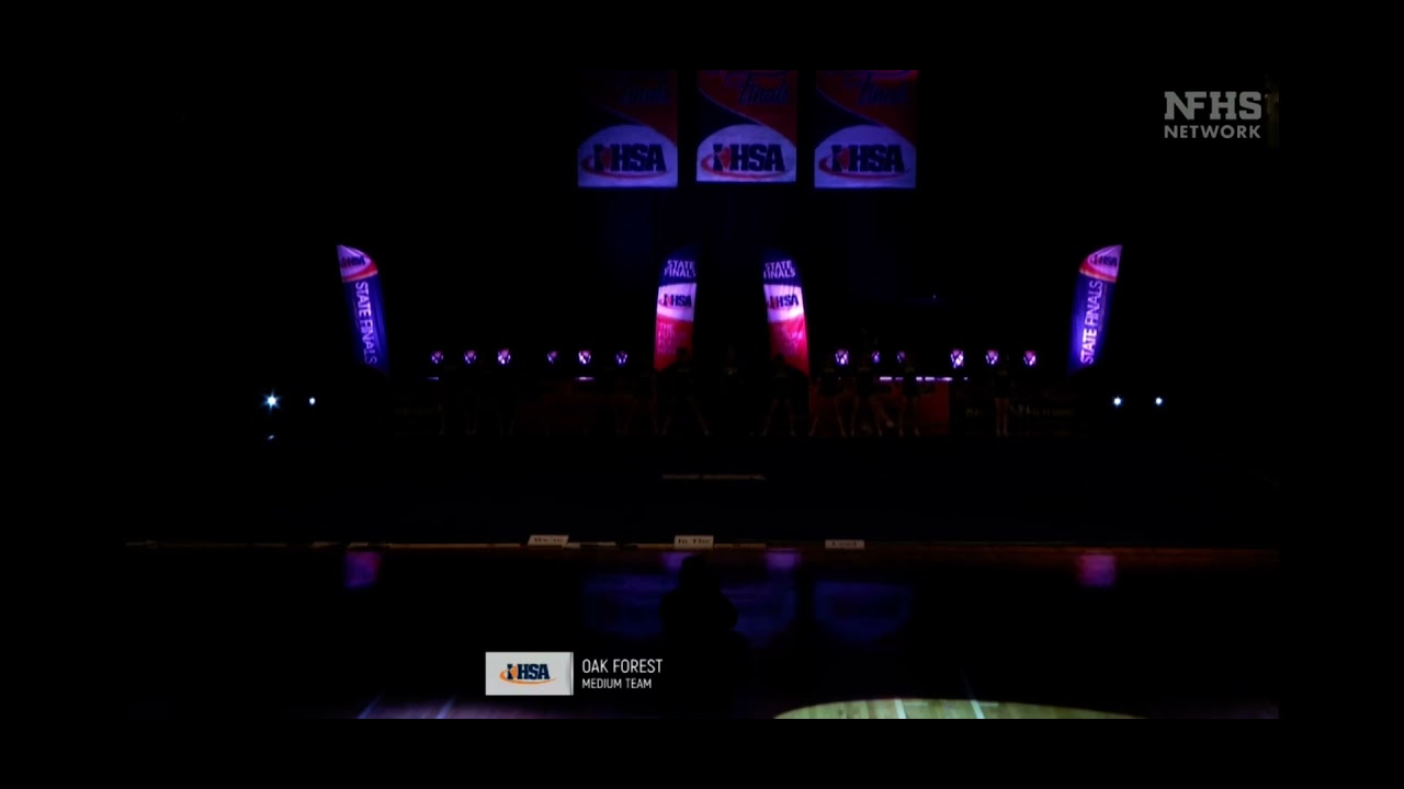 Oak Forest High School IHSA State Cheerleading Finals 2022