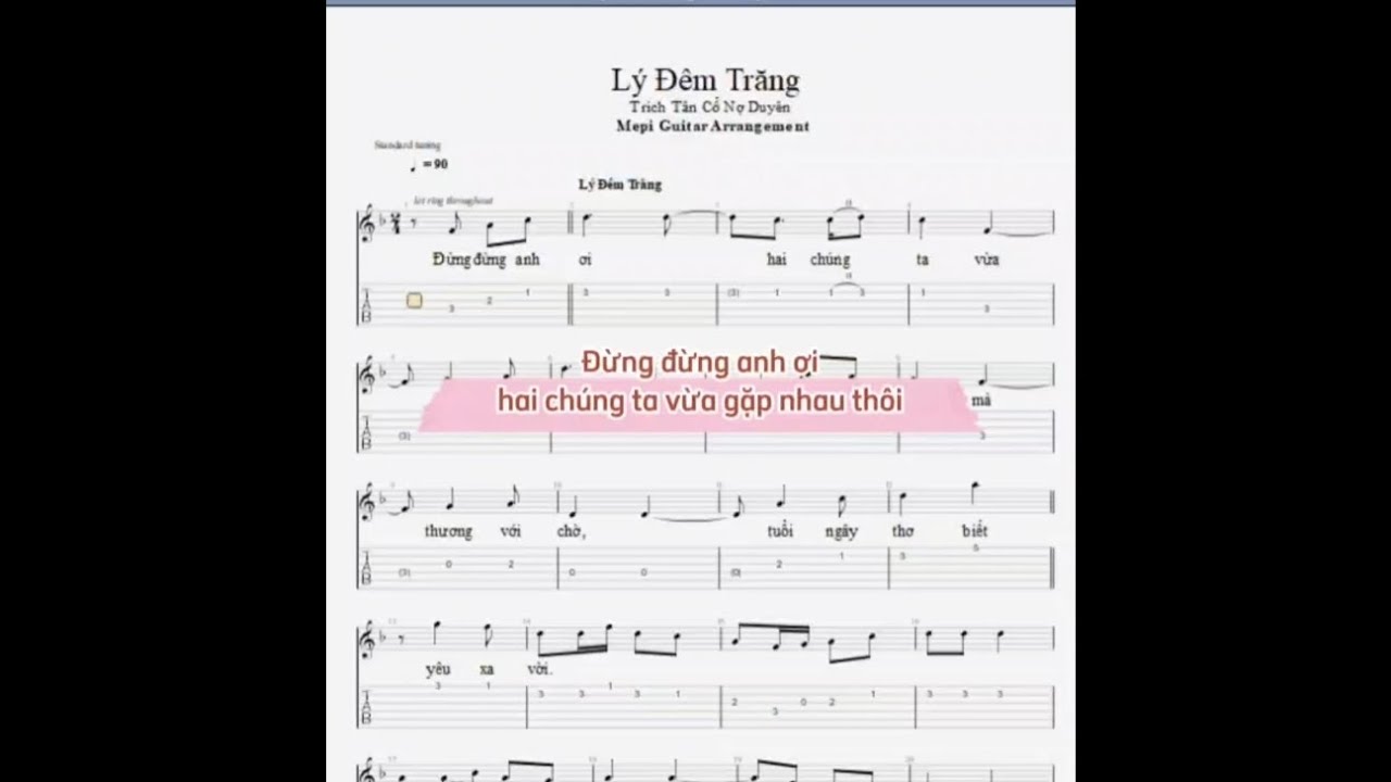 Đừng đừng anh ơi, hai chúng ta vừa gặp nhau thôi | Lý Đêm Trăng | Tân Cổ Nợ Duyên