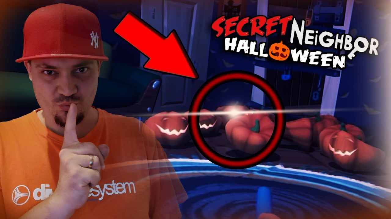 🎃 HALLOWEENOWY SĄSIAD - KTÓRY TO ON? | Secret Neighbor #06 /w ekipa