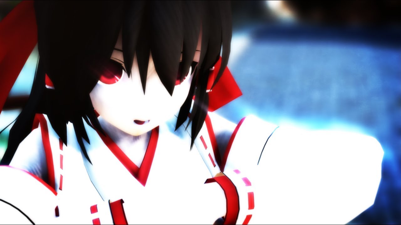 【東方MMD】桃源恋歌【和装霊夢】