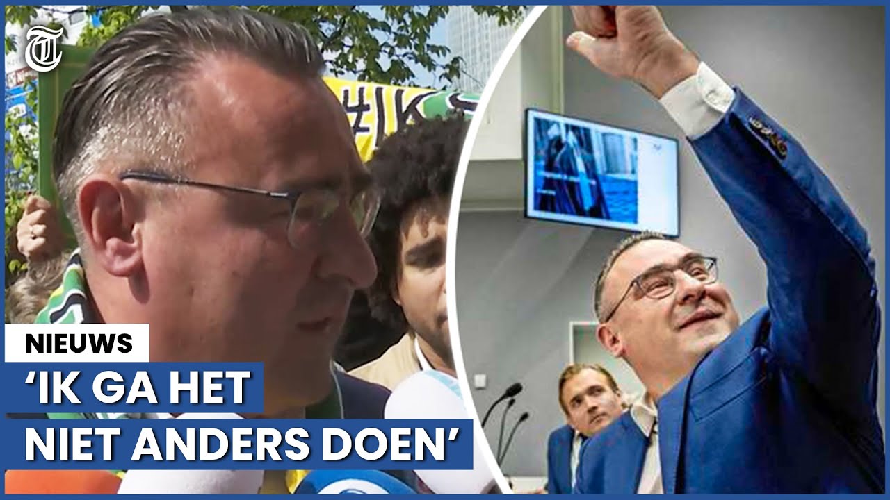 Richard de Mos vrijgesproken: 'Woede en frustratie kwamen eruit'