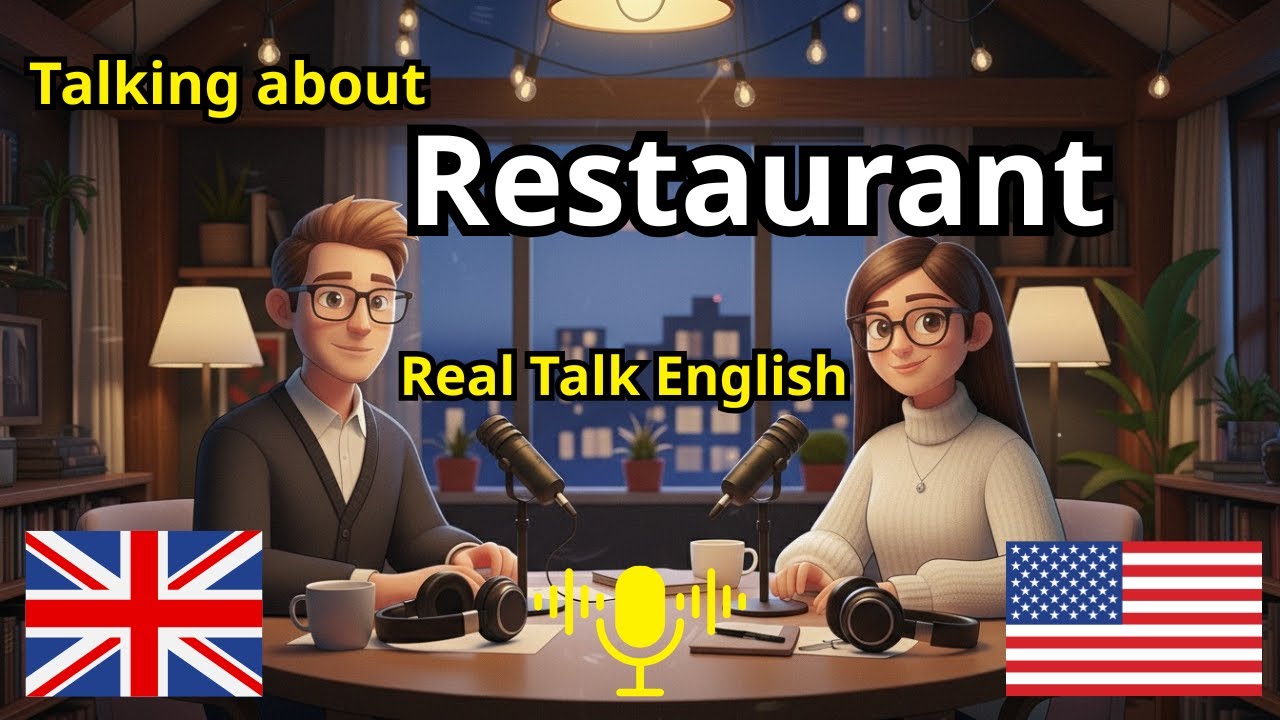 How to Talk About Restaurants in English (Order Food, Ask Questions, Pay Naturally)