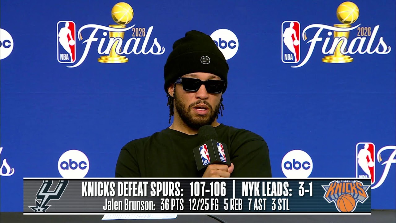 San Antonio Spurs vs New York Knicks | NBA Finals Game 4 Postgame Media Availability