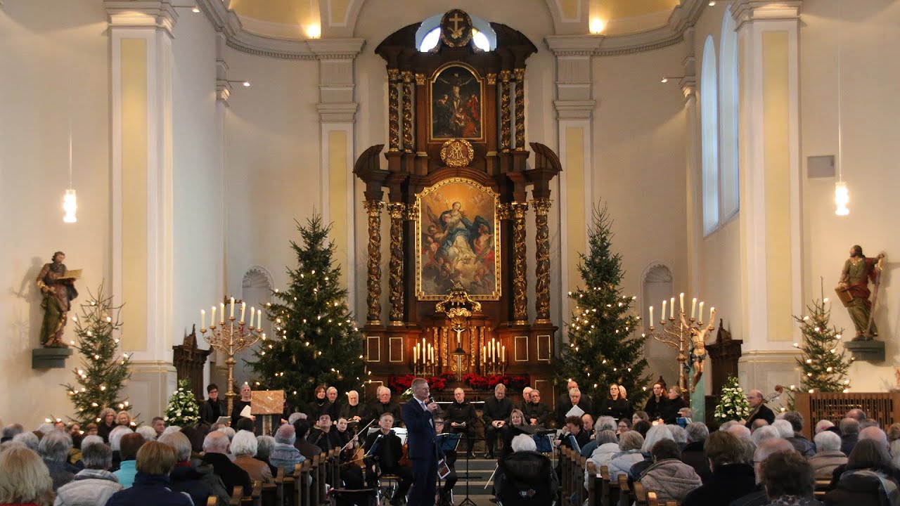 Abschluss der Weihnachtszeit mit dem Weihnachtsoratorium von Bach in der Liebfrauenkirche Bocholt