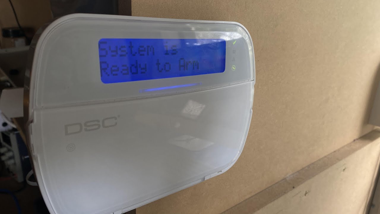 New DSC Alarm System Test