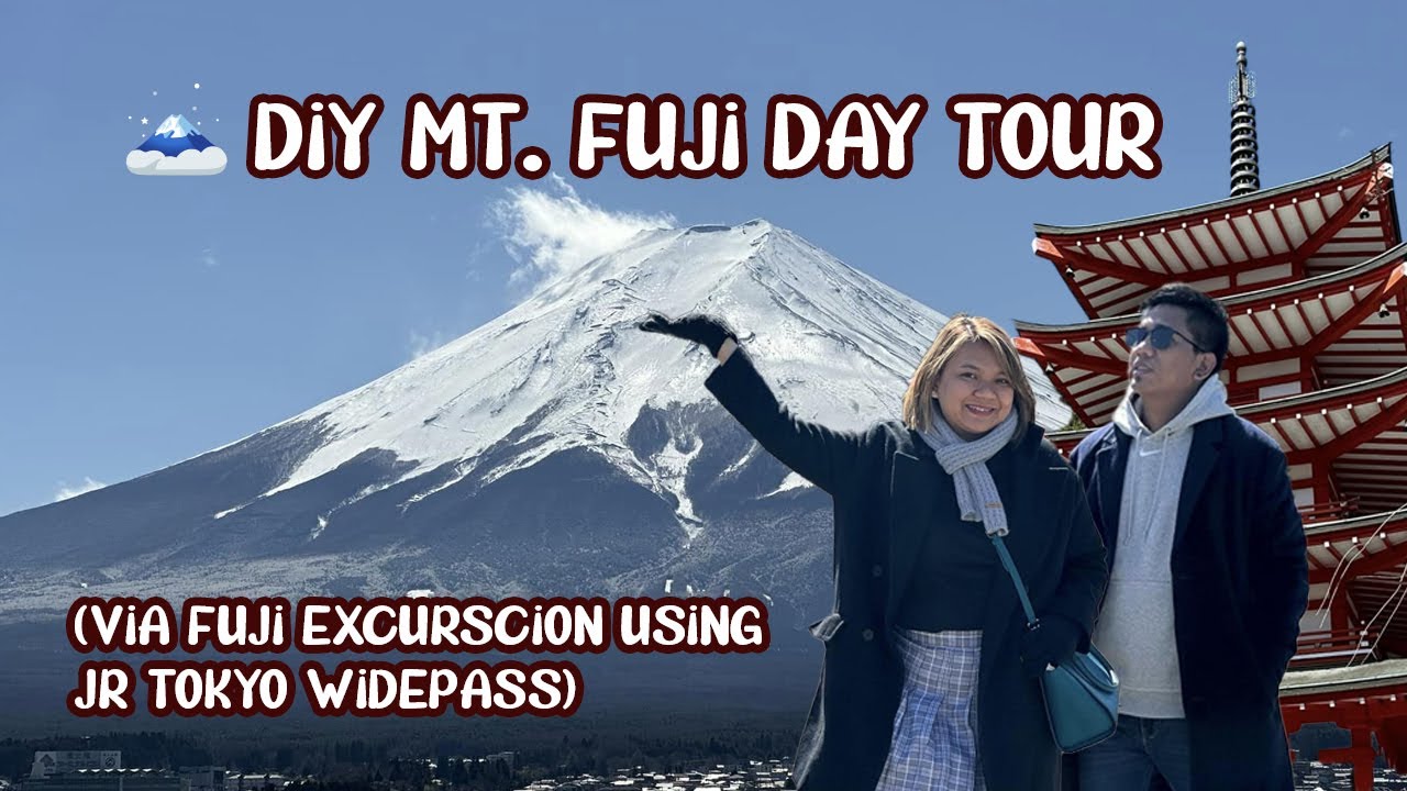 Tokyo Vlog 🇯🇵 • DIY Mt. Fuji Tour (JR Tokyo WidePass) | NCKTN
