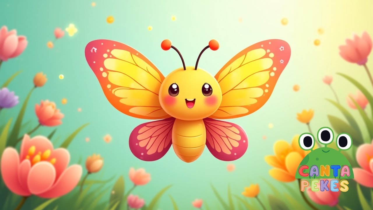 🦋🌈 Música Infantil | Borboletinha Colorida 🦋 Canções Infantis para Crianças