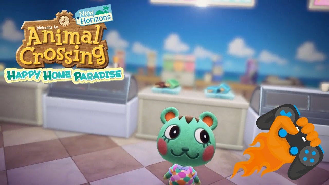 The Ice-Cream Shoppe | Mint | Animal Crossing: Happy Home Paradise
