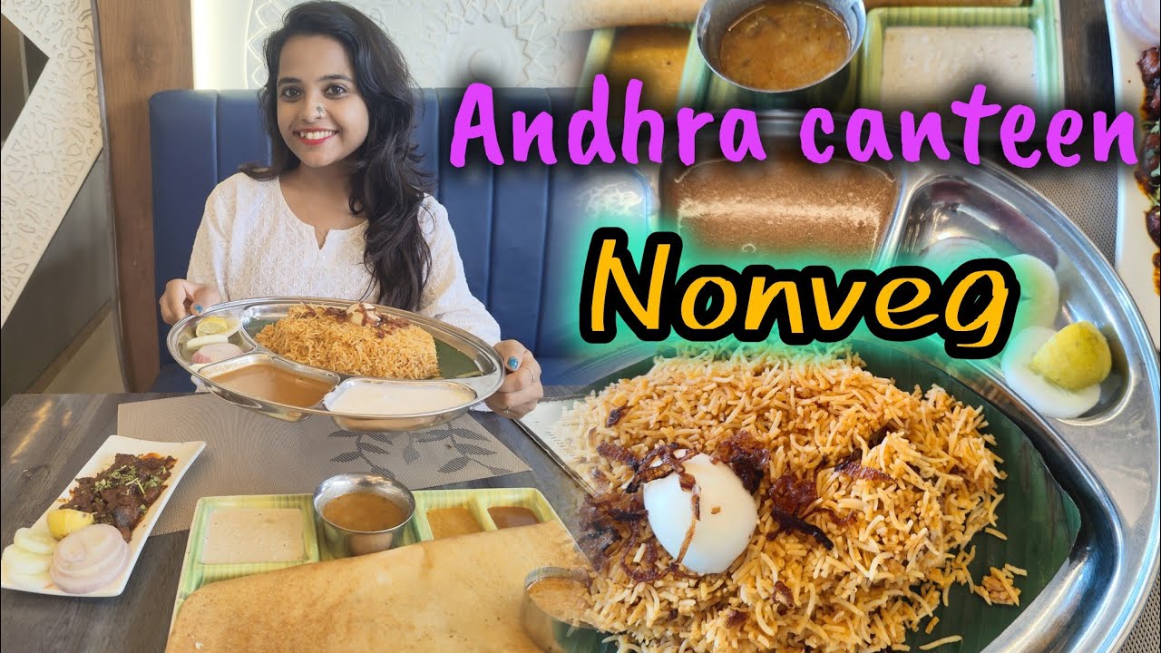 Andhra Canteen In Delhi- NON VEG special | Authentic Andhra food