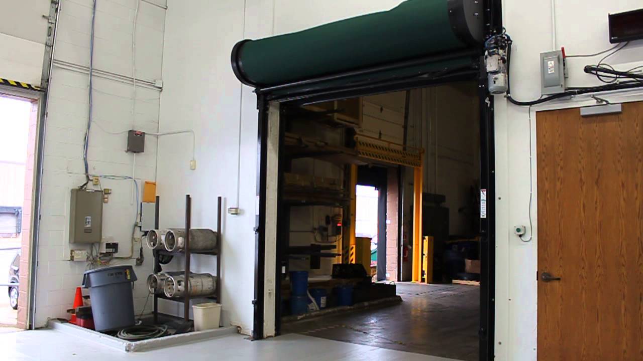 Rite-Hite FasTrax High Speed Door TRUE Auto Re-Feed