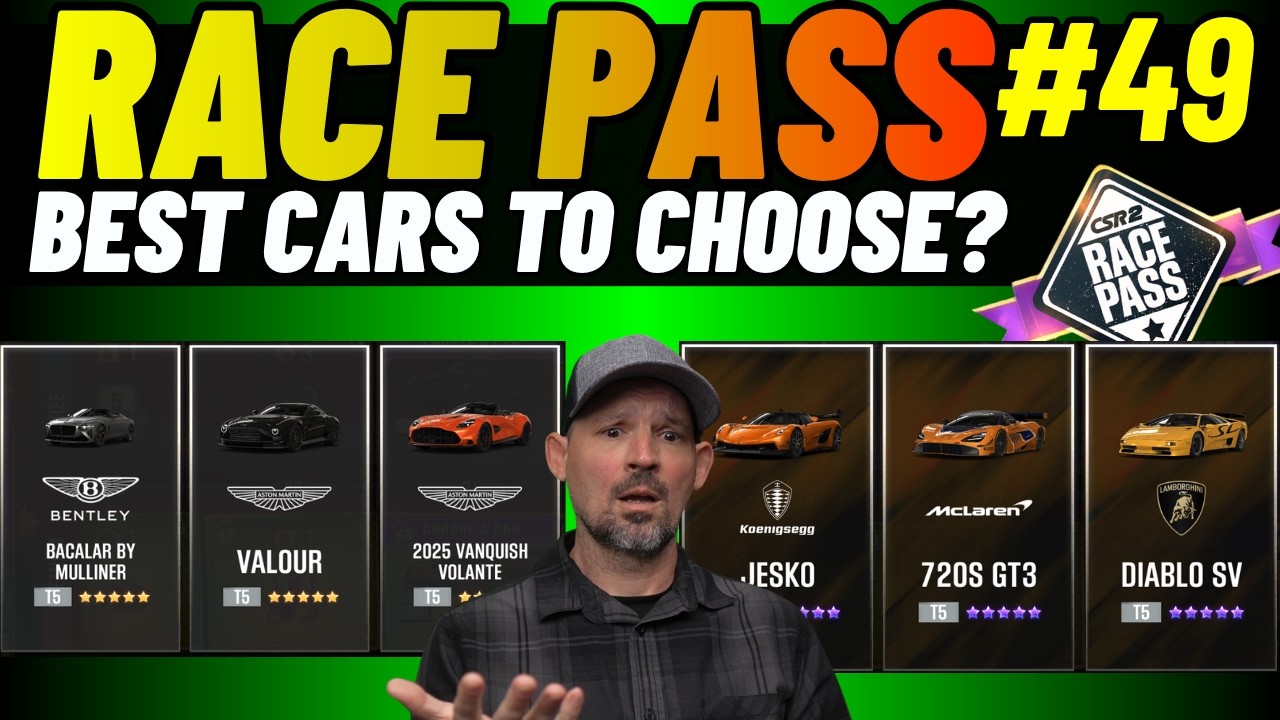 Лучший выбор в Race Pass 49 для CSR2 &mdash; Какие авто не стоит брать? &mdash; Лучшие автомобили Race Pass в...