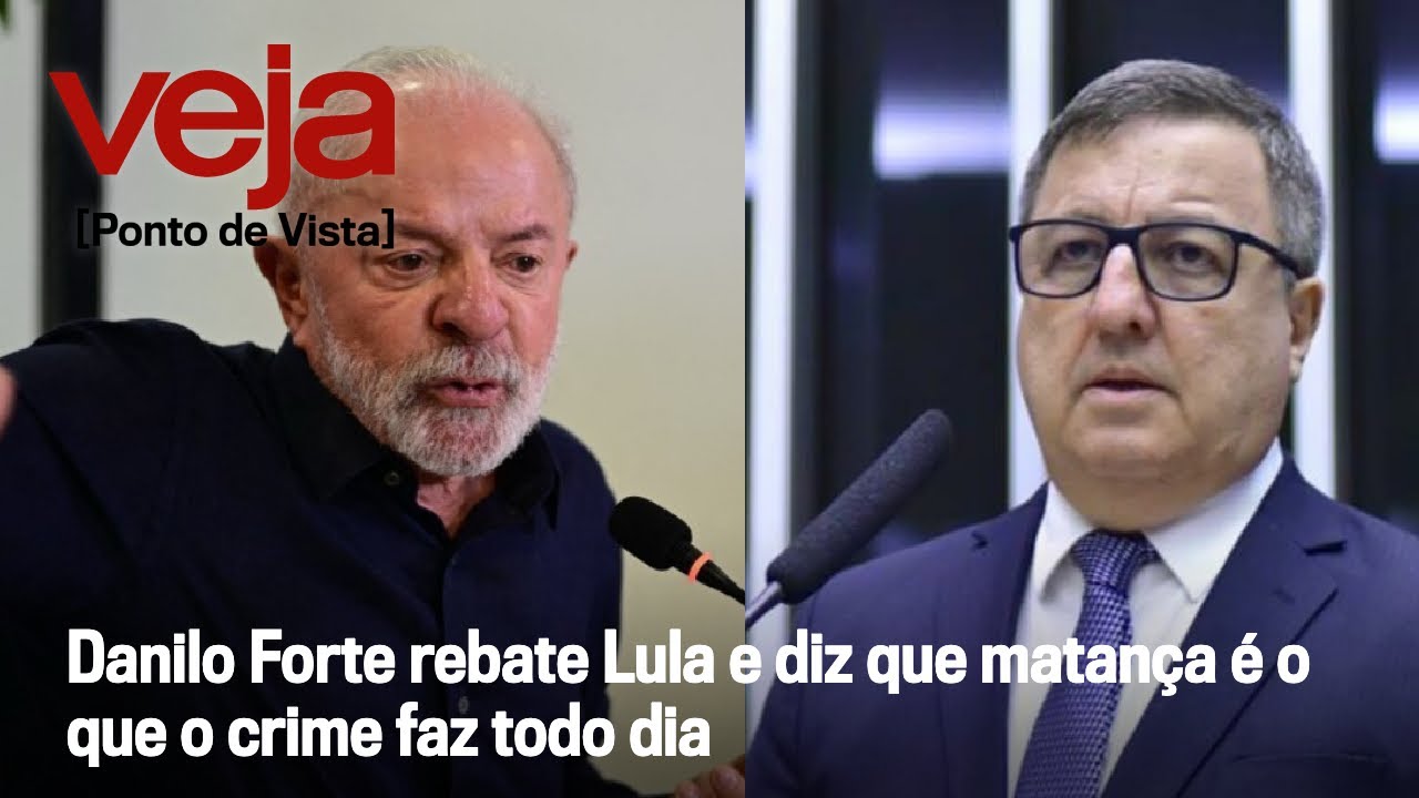 Danilo Forte rebate Lula e diz que matança é o que o crime faz todo dia | Ponto de Vista